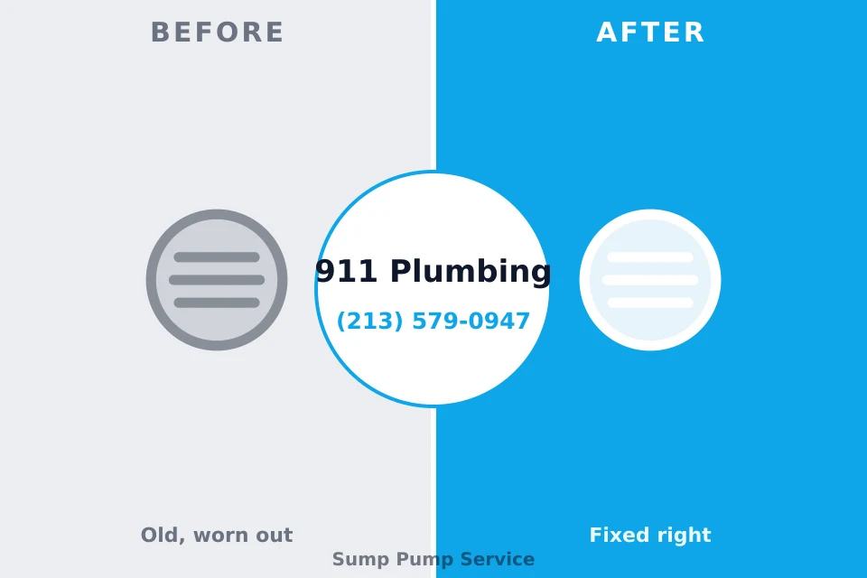 Before and after: plumbing company Monroe North, WA